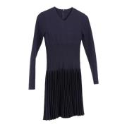 Pre-owned Wool dresses Alaïa Pre-owned , Blue , Dames