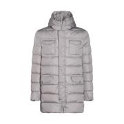 Donzen Jas met Capuchon Herno , Gray , Heren