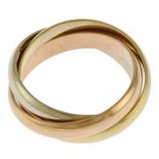 Pre-owned Rose Gold rings Cartier Vintage , Yellow , Dames