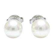 Pre-owned Metal earrings Tiffany & Co. Pre-owned , White , Dames