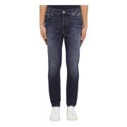 Slim Drake Jeans Department Five , Blue , Heren