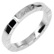 Pre-owned Metal rings Cartier Vintage , Gray , Dames