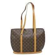 Pre-owned Canvas totes Louis Vuitton Vintage , Brown , Dames