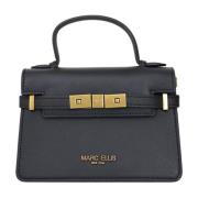 Elegante Zwarte Handtas Around Stijl Marc Ellis , Black , Dames