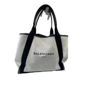 Pre-owned Canvas balenciaga-bags Balenciaga Vintage , White , Dames