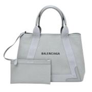 Pre-owned Canvas balenciaga-bags Balenciaga Vintage , Gray , Dames