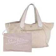 Pre-owned Canvas louis-vuitton-bags Louis Vuitton Vintage , White , Da...