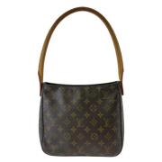 Pre-owned Canvas louis-vuitton-bags Louis Vuitton Vintage , Brown , Da...