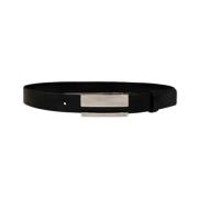 Pre-owned Leather belts Gucci Vintage , Black , Dames