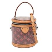 Pre-owned Leather handbags Louis Vuitton Vintage , Brown , Dames