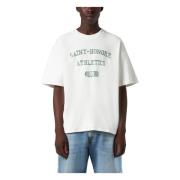 Korte mouw ronde hals T-shirt 1989 Studio , White , Heren