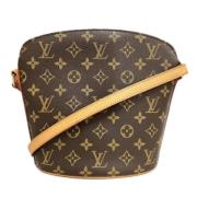 Pre-owned Canvas louis-vuitton-bags Louis Vuitton Vintage , Brown , Da...