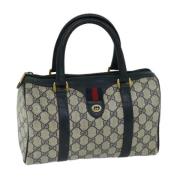 Pre-owned Canvas gucci-bags Gucci Vintage , Beige , Dames