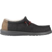 Casual Veterschoenen in Diverse Kleuren Hey Dude , Gray , Heren