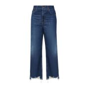 Denim Jeans met Zijdetails Chloé , Blue , Dames