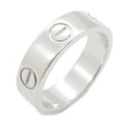 Pre-owned Metal rings Cartier Vintage , Gray , Dames