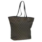 Pre-owned Canvas gucci-bags Gucci Vintage , Black , Dames