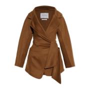 Korte jas Holly Max Mara , Brown , Dames