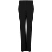 Zwarte Stijlvolle Broek Moschino , Black , Dames