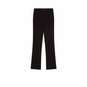 Wijde Zwarte Broek Pinko , Black , Dames