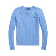 Julianna-lange mouw pullover Ralph Lauren , Blue , Dames