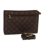 Pre-owned Canvas louis-vuitton-bags Louis Vuitton Vintage , Brown , Da...