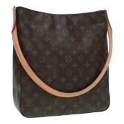 Pre-owned Canvas louis-vuitton-bags Louis Vuitton Vintage , Brown , Da...