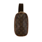 Pre-owned Canvas louis-vuitton-bags Louis Vuitton Vintage , Brown , Da...