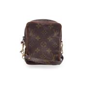 Pre-owned Leather crossbody-bags Louis Vuitton Vintage , Brown , Dames