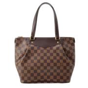 Pre-owned Canvas louis-vuitton-bags Louis Vuitton Vintage , Brown , Da...