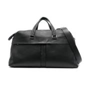 Zwarte Micron Duffle Tas Orciani , Black , Heren