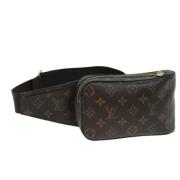 Pre-owned Canvas louis-vuitton-bags Louis Vuitton Vintage , Brown , Da...