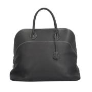 Pre-owned Fabric handbags Hermès Vintage , Black , Dames