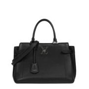 Pre-owned Leather louis-vuitton-bags Louis Vuitton Vintage , Black , D...