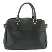 Pre-owned Leather louis-vuitton-bags Louis Vuitton Vintage , Black , D...