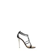 Pre-owned Fabric heels Giuseppe Zanotti Pre-owned , Black , Dames