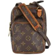 Pre-owned Canvas louis-vuitton-bags Louis Vuitton Vintage , Brown , Da...