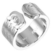 Pre-owned Metal rings Cartier Vintage , Gray , Dames