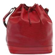 Pre-owned Leather louis-vuitton-bags Louis Vuitton Vintage , Red , Dam...