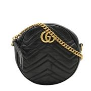 Pre-owned Leather gucci-bags Gucci Vintage , Black , Dames