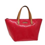 Pre-owned Leather louis-vuitton-bags Louis Vuitton Vintage , Red , Dam...