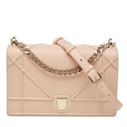 Pre-owned Leather dior-bags Dior Vintage , Pink , Dames