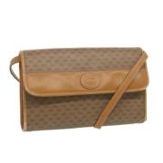 Pre-owned Canvas gucci-bags Gucci Vintage , Beige , Dames