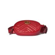 Pre-owned Fabric crossbody-bags Gucci Vintage , Red , Dames