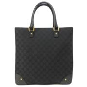 Pre-owned Canvas gucci-bags Gucci Vintage , Black , Dames