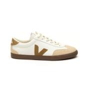 Witte Sneakers Volley Leer Veja , White , Dames