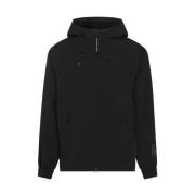 Zwarte Casual Hooded Ritsjas C.p. Company , Black , Heren