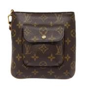 Pre-owned Canvas louis-vuitton-bags Louis Vuitton Vintage , Brown , Da...