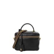 Pre-owned Leather louis-vuitton-bags Louis Vuitton Vintage , Black , D...