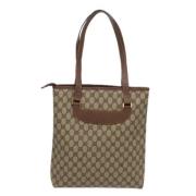 Pre-owned Canvas gucci-bags Gucci Vintage , Brown , Dames